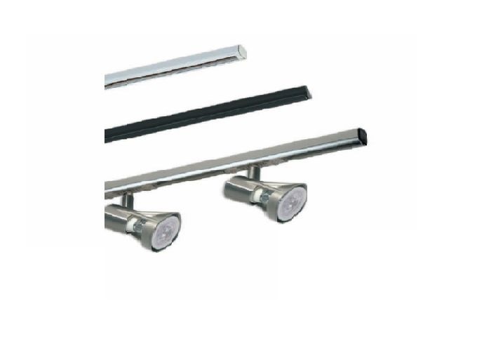 RIEL DE ALUMINIO 1 MT. PINTADO 1 EFECTO NEGRO