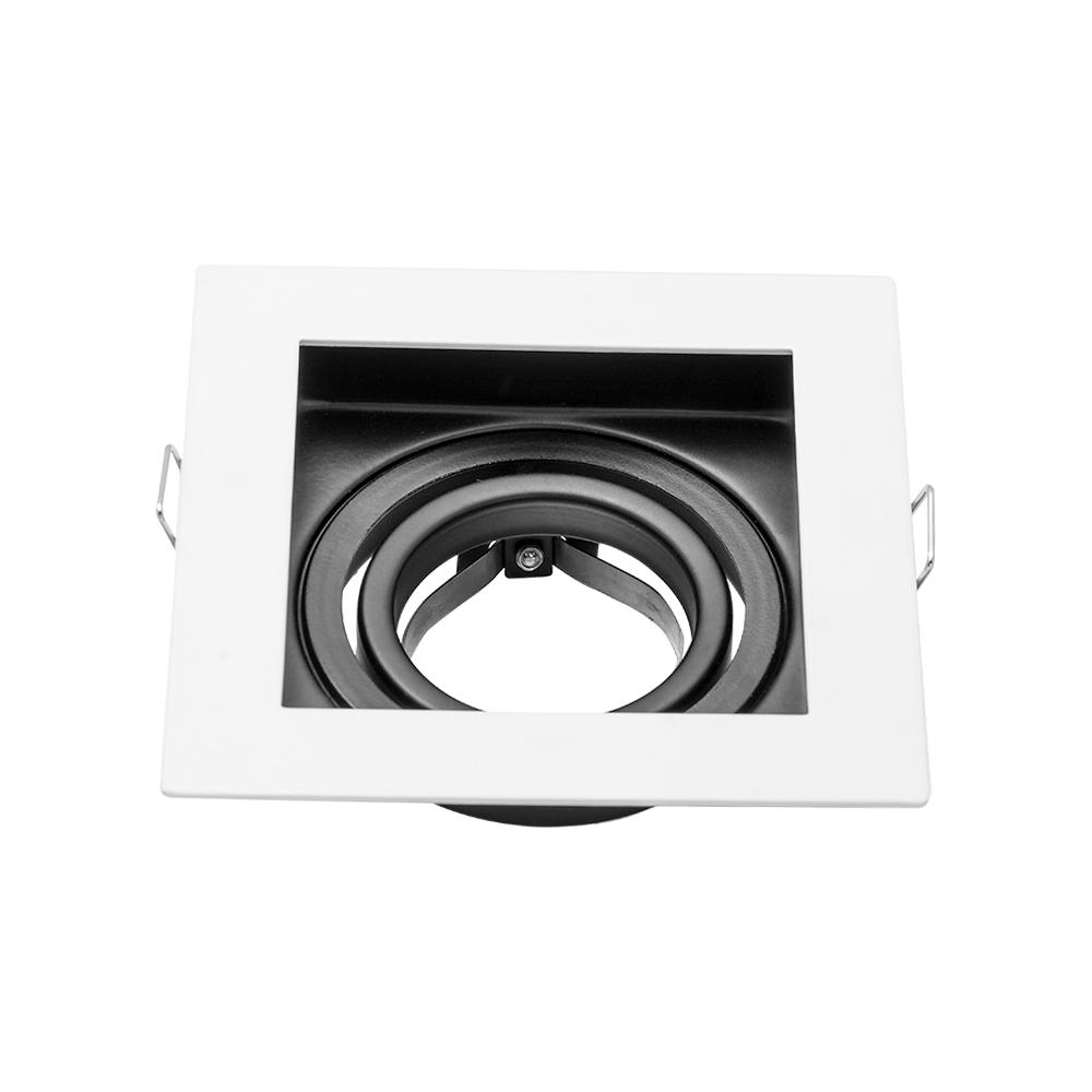 ARTEFACTO MACROLED EMBUTIR X1 DICRO MARCO BLANCO