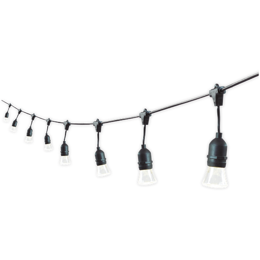 [EV-1020/TBCIN] GUIRNALDA  E27 NORMALIZADA - 60W POR PORTALAMPARA 10,5 MTS.