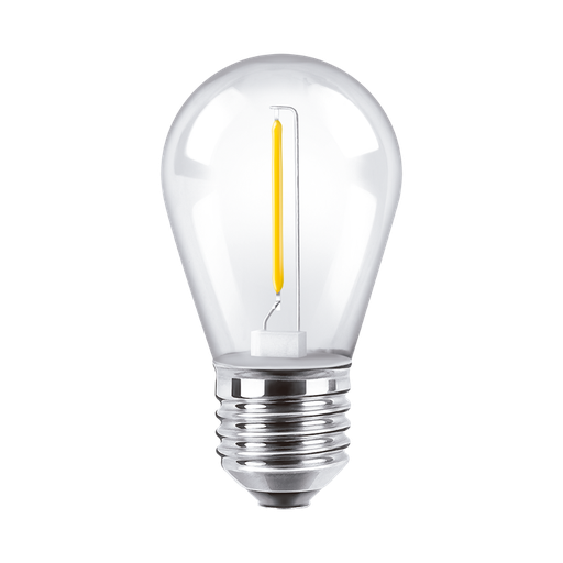 [BFS14- 1CW/MACROLED] BULBO S14 FILAMENTO MACROLED 1W E27 AC180-265V FRIO 6000K