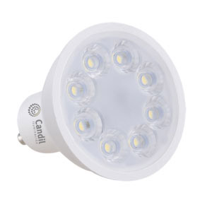 [LGU-8007-65/CANDIL] LAMPARA LED GU10 7W - 220V - 6500K